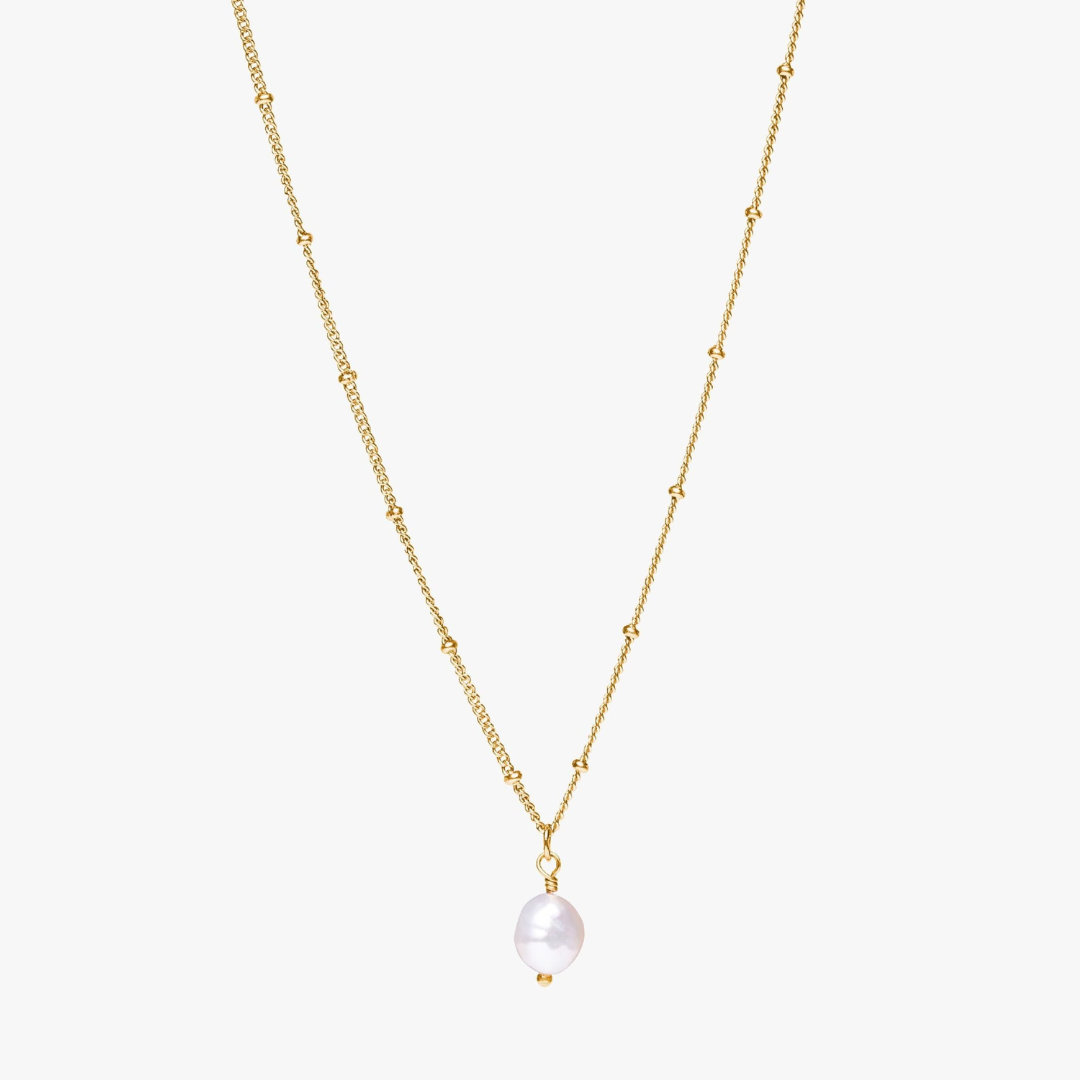 Izadia Zawieszka z Perłą Barokową | Złota i Wodoodporna