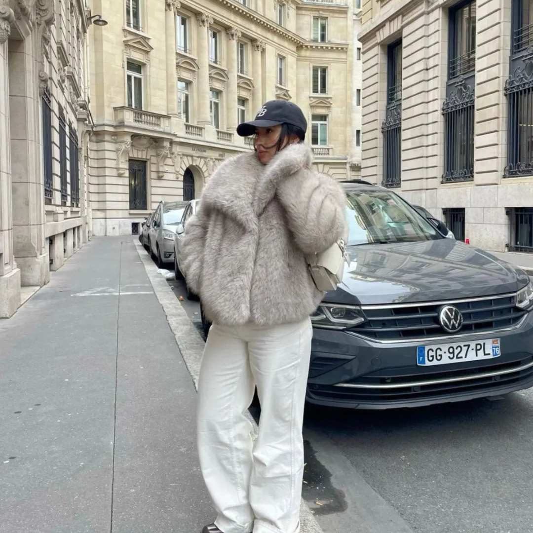 Annastacia Futrzana Kurtka Damska | Luksusowa i Ciepła Butik Modowy