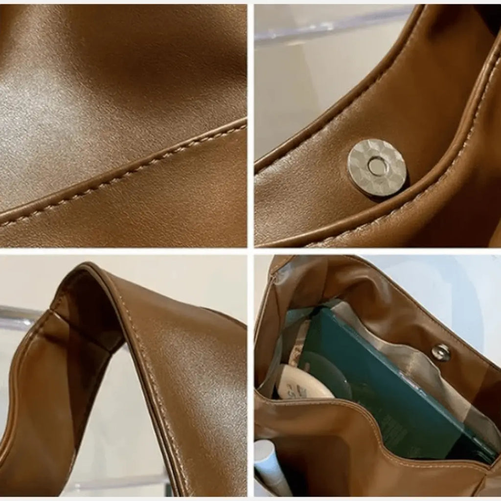 Clemenza Damska Duża Torebka na Ramię | Pojemna i Elegancka Butik Modowy