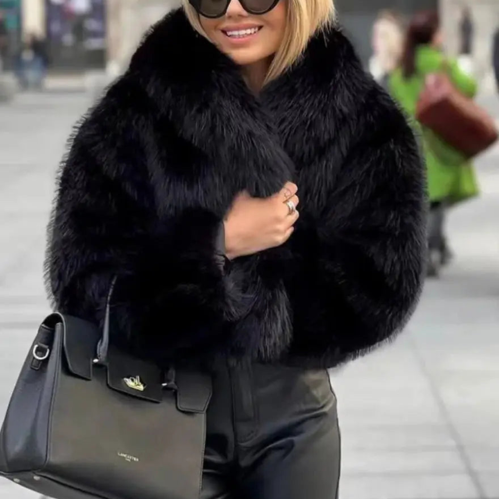 Annastacia Futrzana Kurtka Damska | Luksusowa i Ciepła Butik Modowy