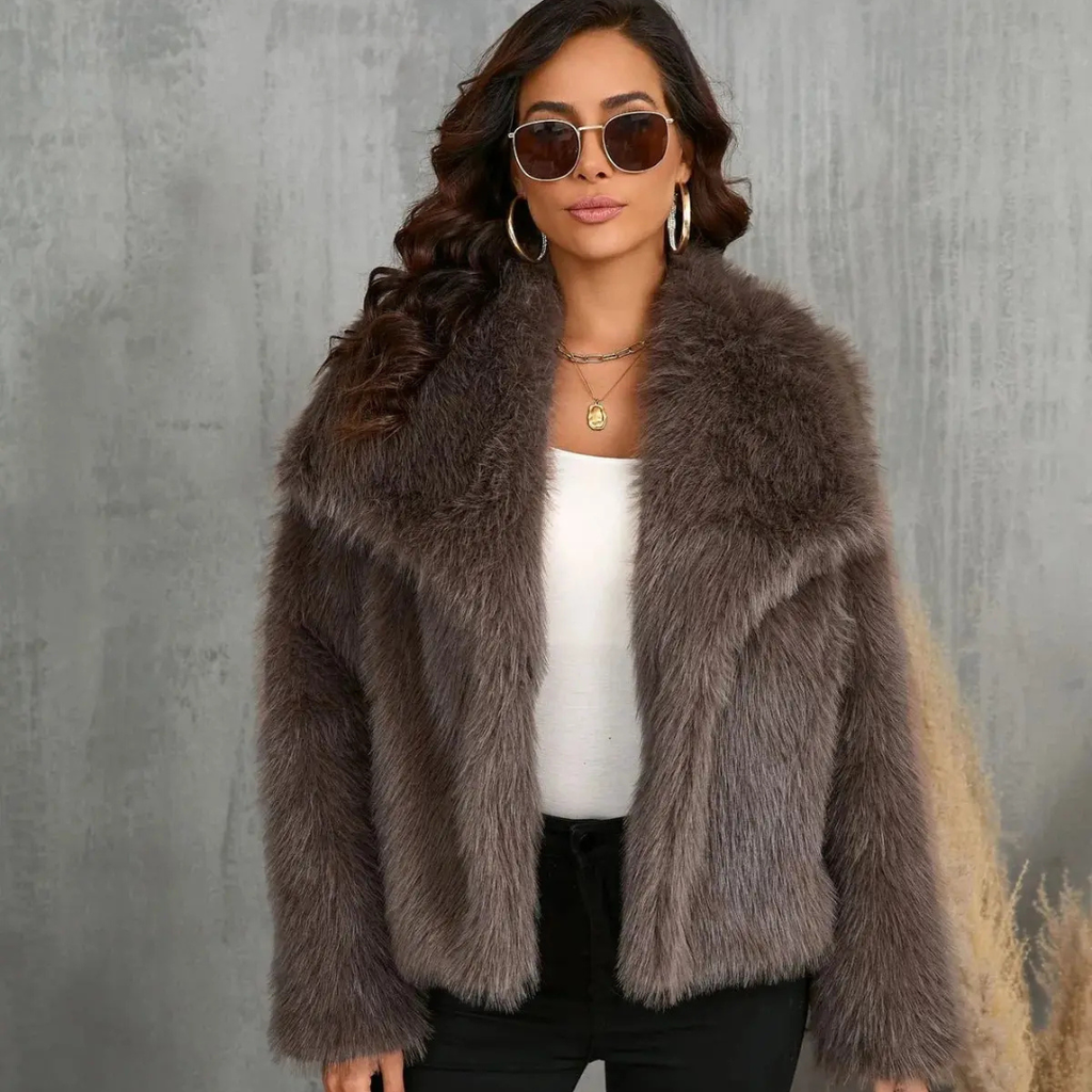 Annastacia Futrzana Kurtka Damska | Luksusowa i Ciepła Butik Modowy