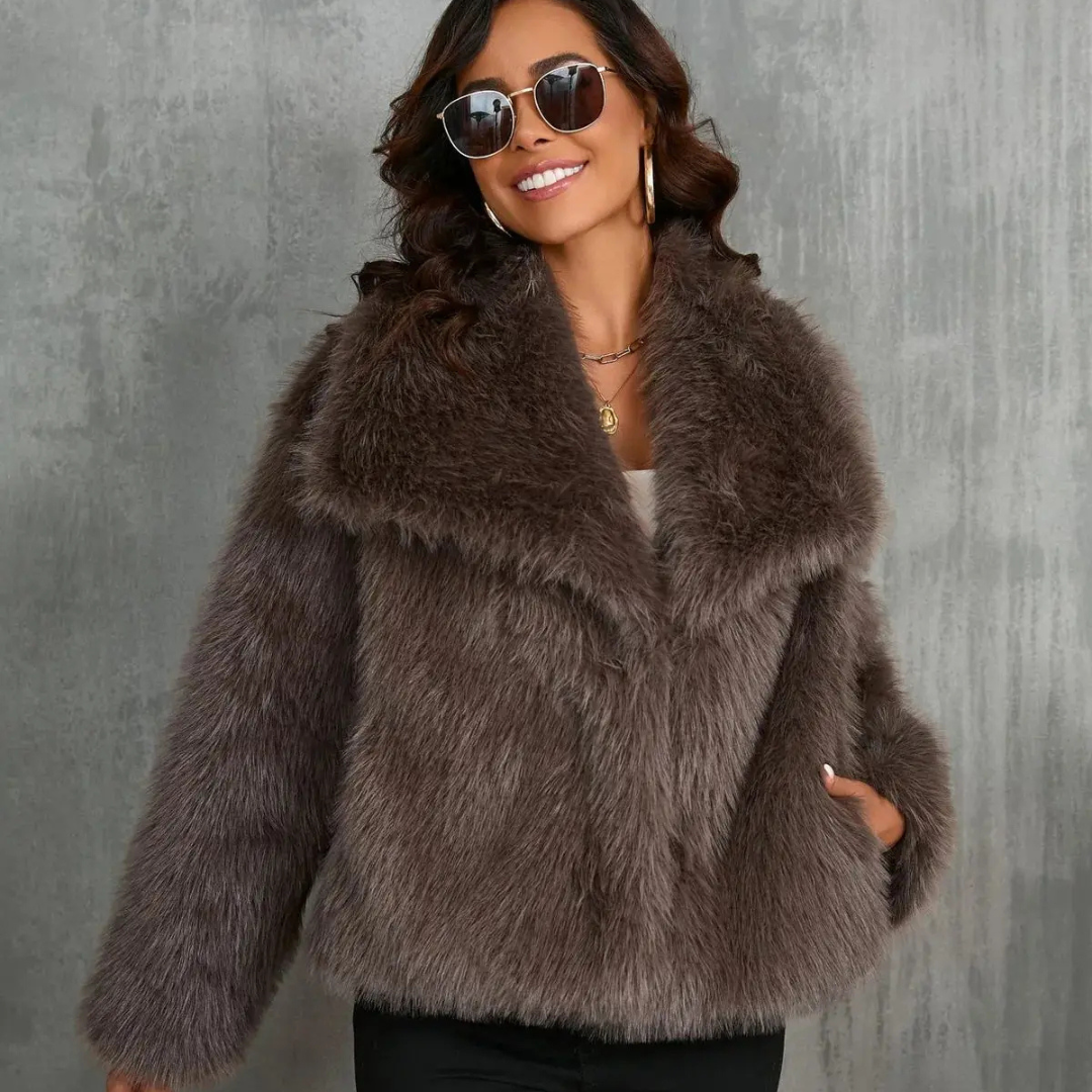 Annastacia Futrzana Kurtka Damska | Luksusowa i Ciepła Butik Modowy