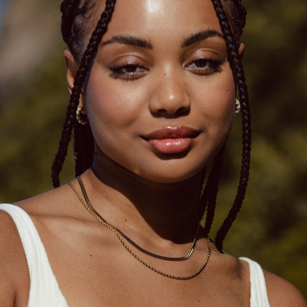 Lucyna Naszyjnik Warstwowy | Złoty i Wodoodporny