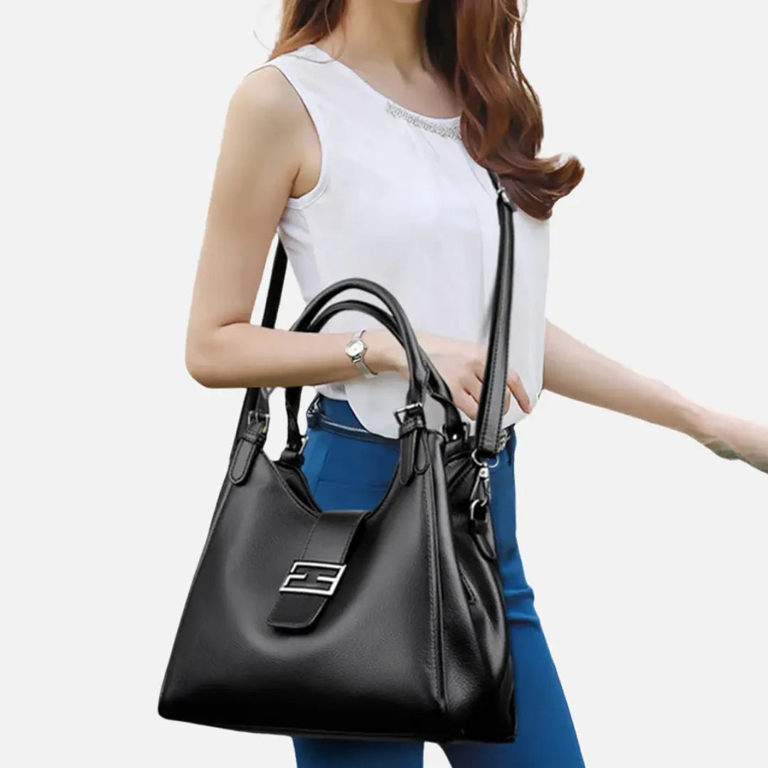 Petronela Damska Torebka Shopper ze Skóry Ekologicznej | Duża i Uniwersalna Butik Modowy