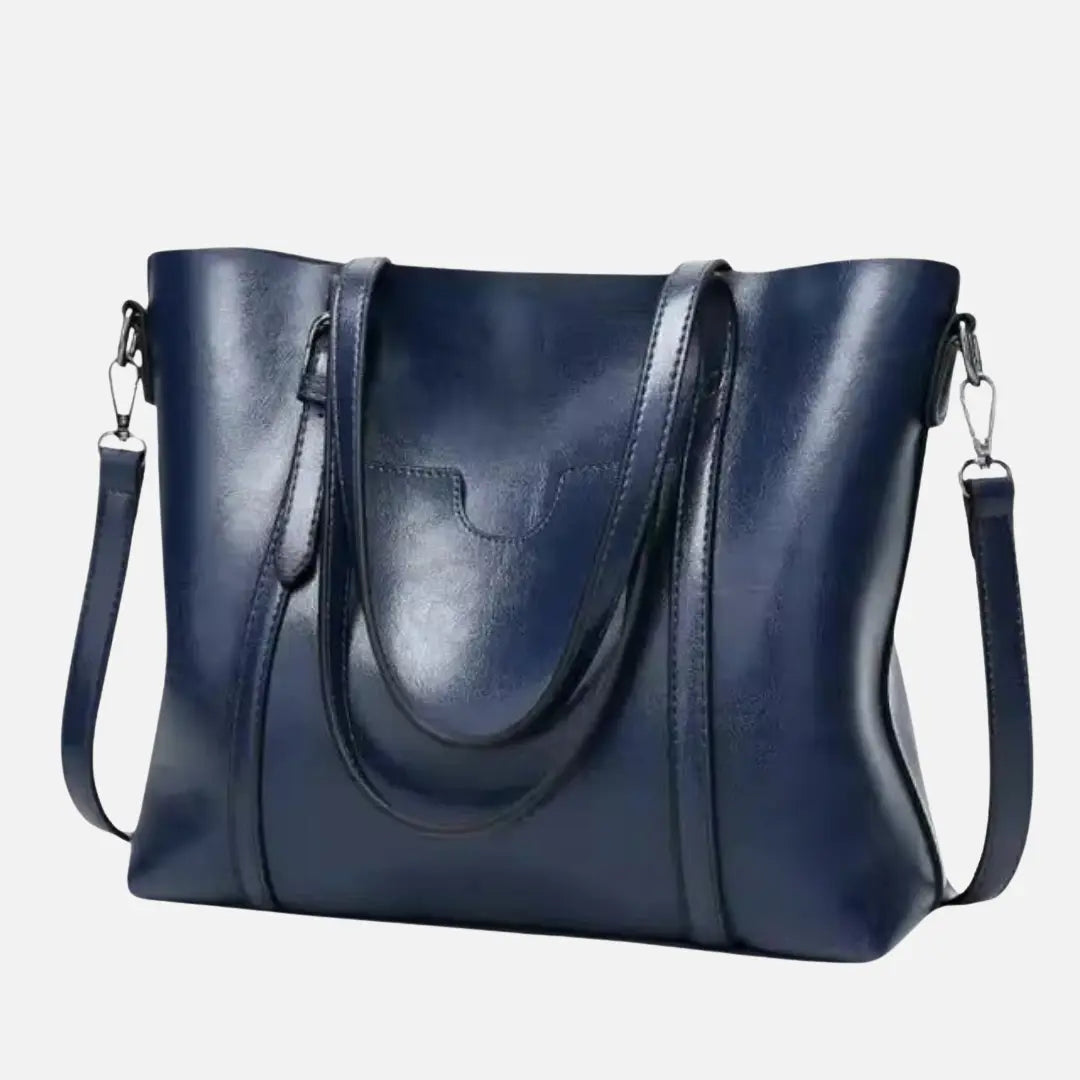 Iwonka Damska Skórzana Torebka na Ramię | Elegancka i Uniwersalna Butik Modowy