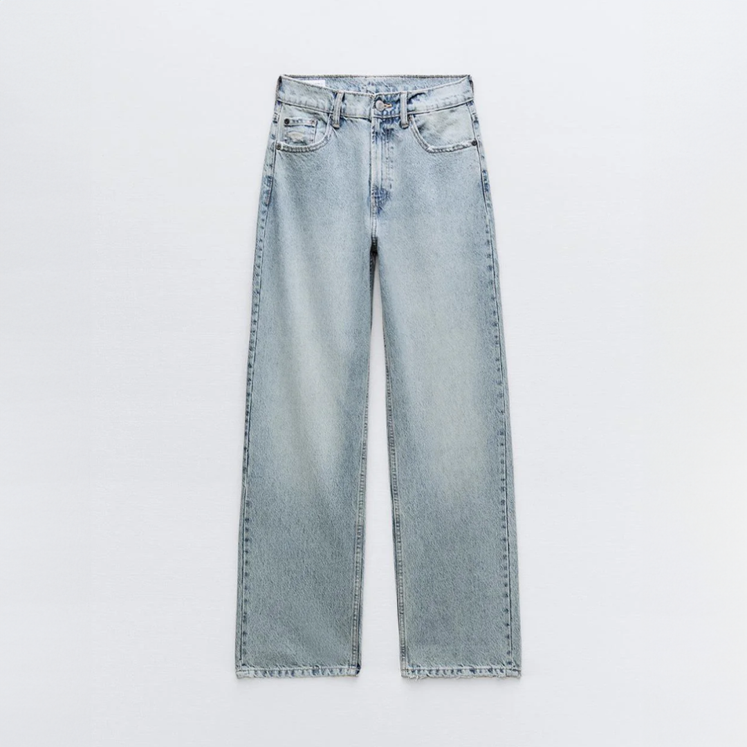 Amalja Jeansy Damskie z Wysokim Stanem | Modne i Stylowe Butik Modowy