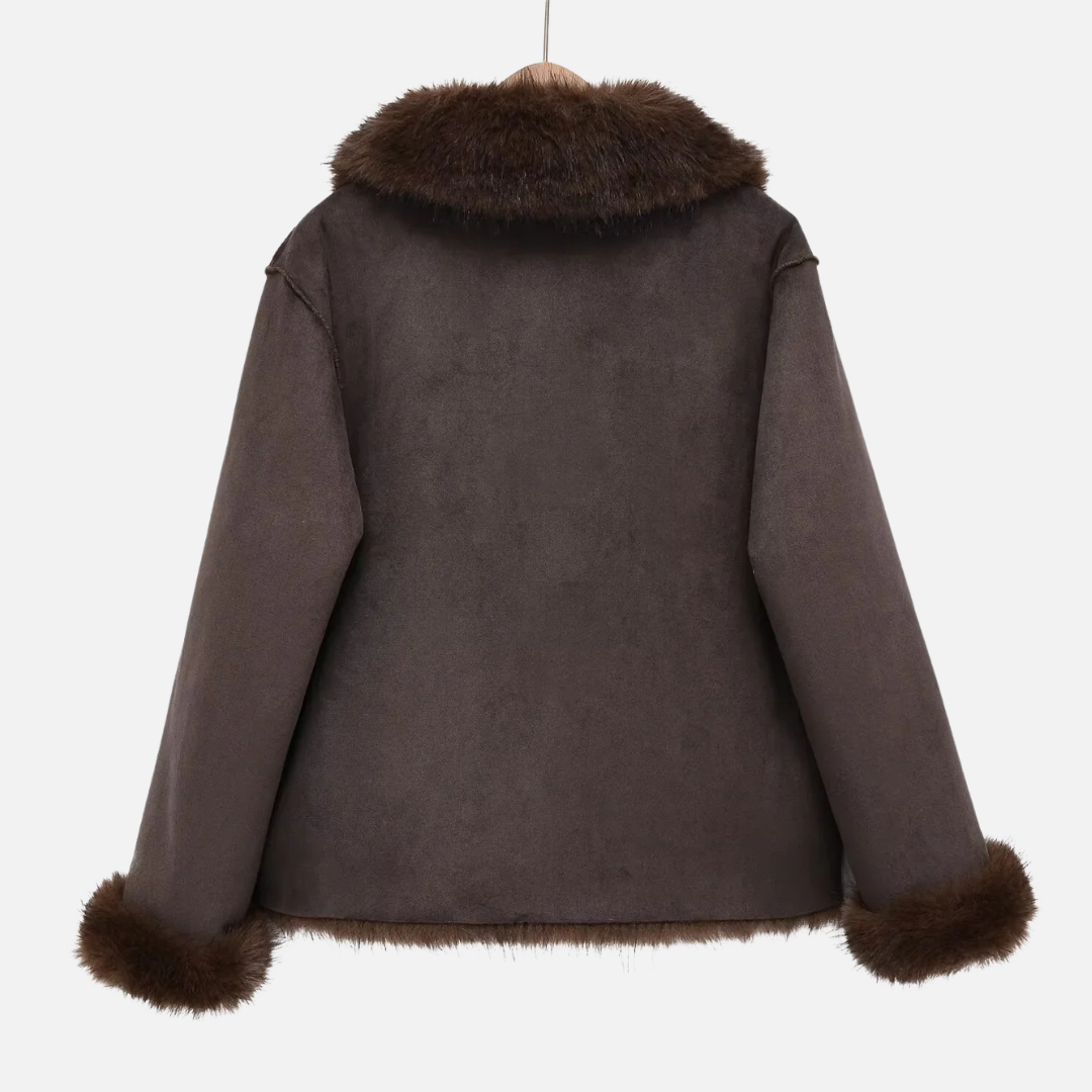 Daniella Zimowa Kurtka Damska | Ciepła z Futerkowymi Elementami Butik Modowy