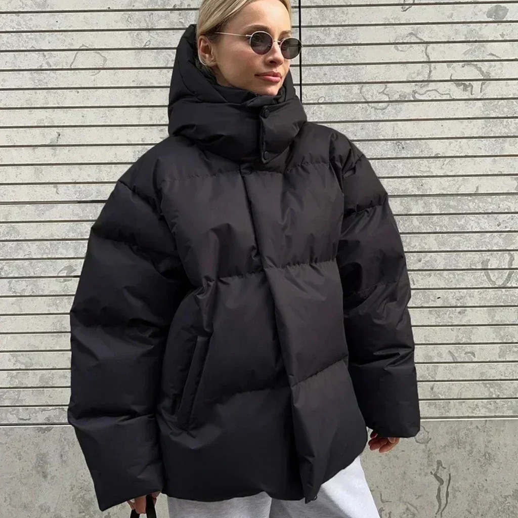 Michala Pikowana Kurtka Damska | Ciepła i Zimowa Butik Modowy