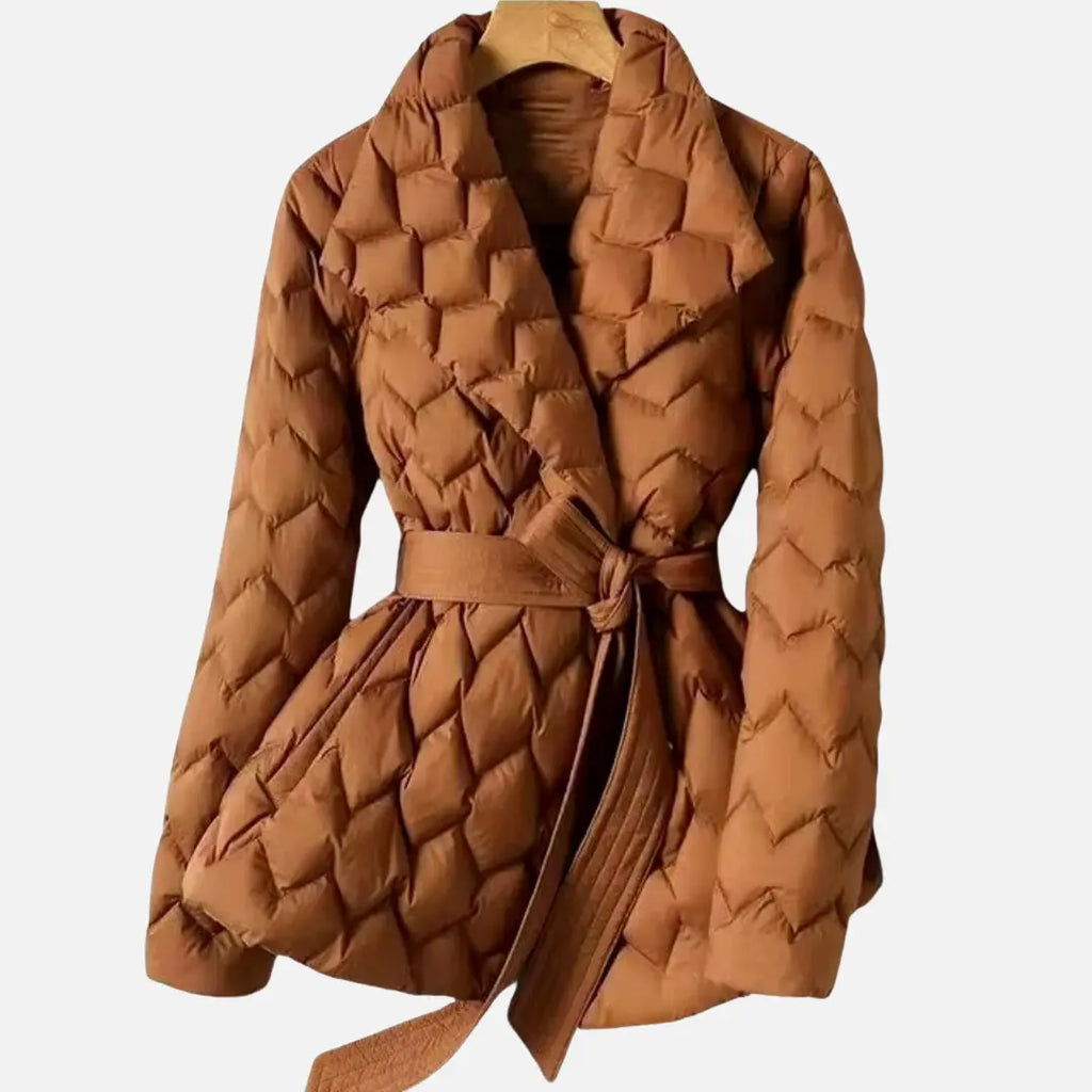 Agnieszka Damska Pikowana Kurtka Puchowa | Lekka i Elegancka Butik Modowy