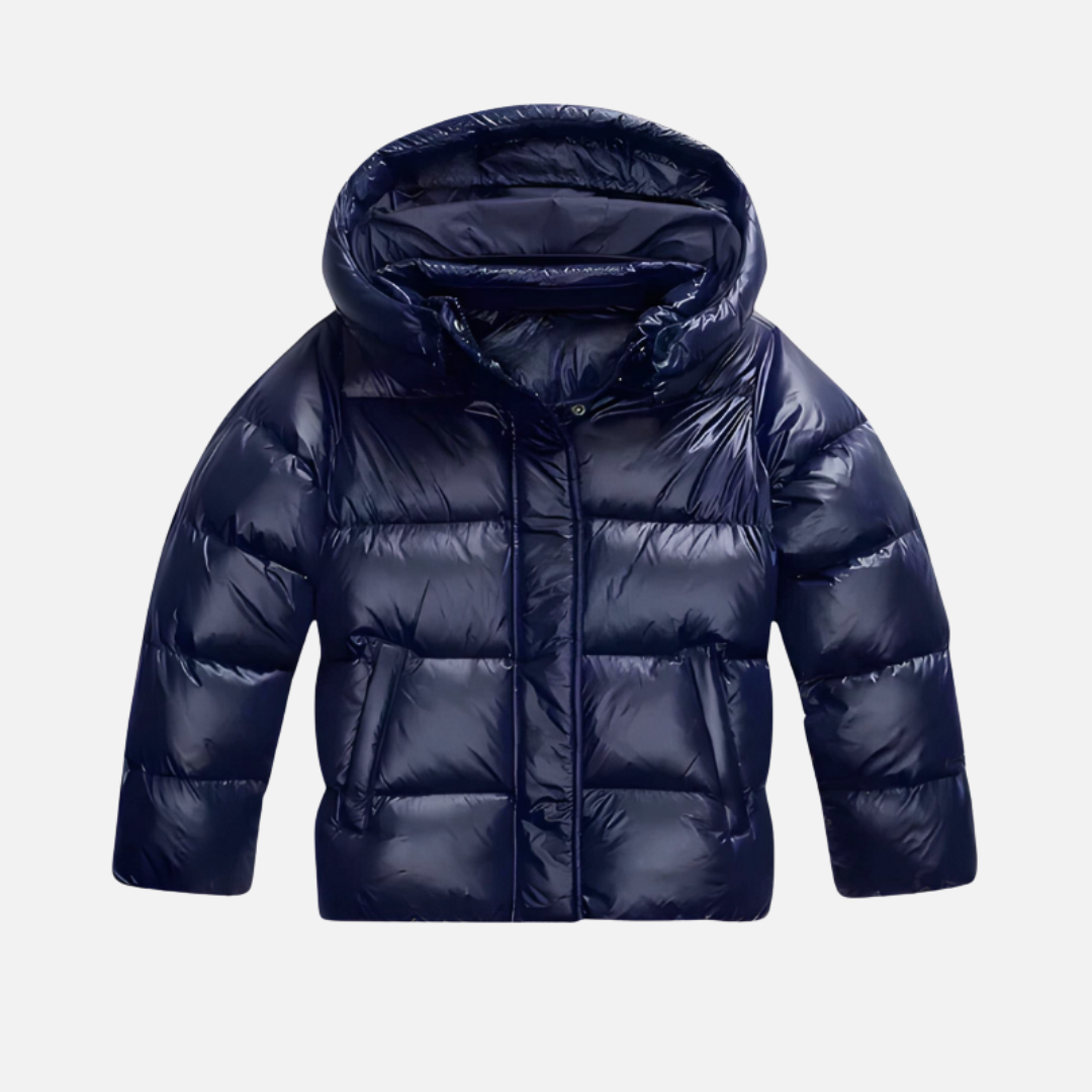 Reginy Pikowana Kurtka Damska | Dopasowana i Błyszcząca Butik Modowy