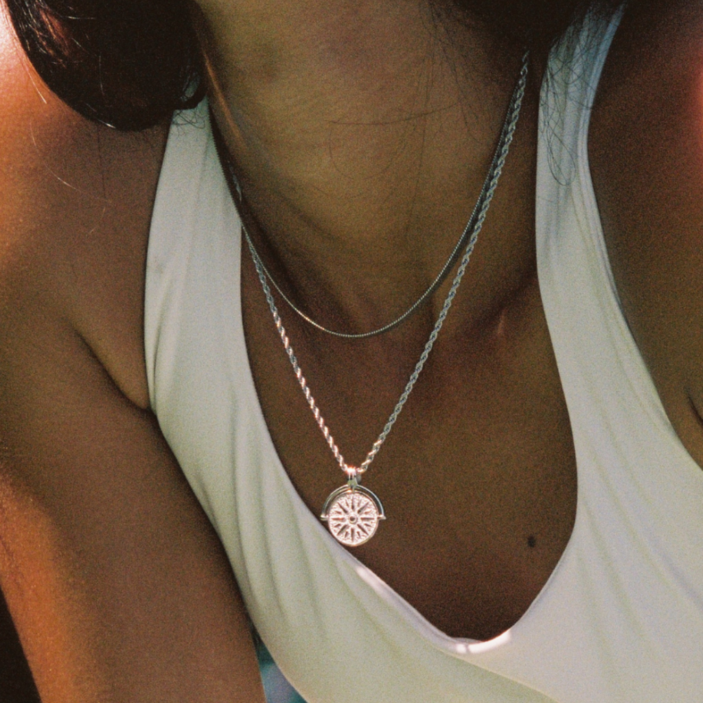 Sabina Naszyjnik ze Słońcem | Złoty i Wodoodporny