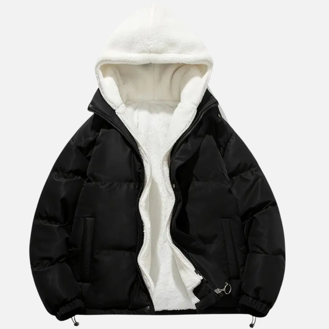 Karolinka Kurtka Zimowa Damska z Kapturem | Ciepła i Ocieplana Butik Modowy