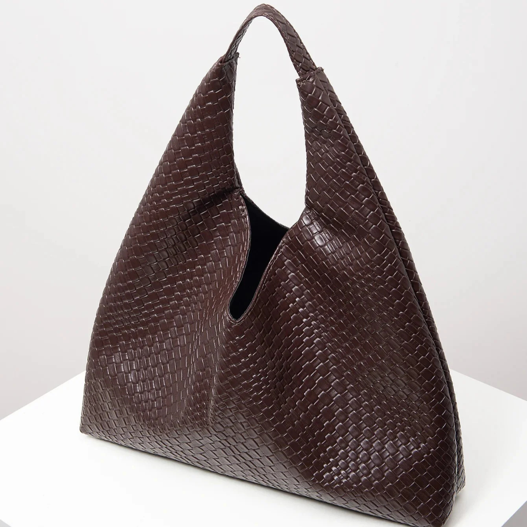 Pelcia Duża Torba Pleciona Damska | Stylowa Shopper Butik Modowy