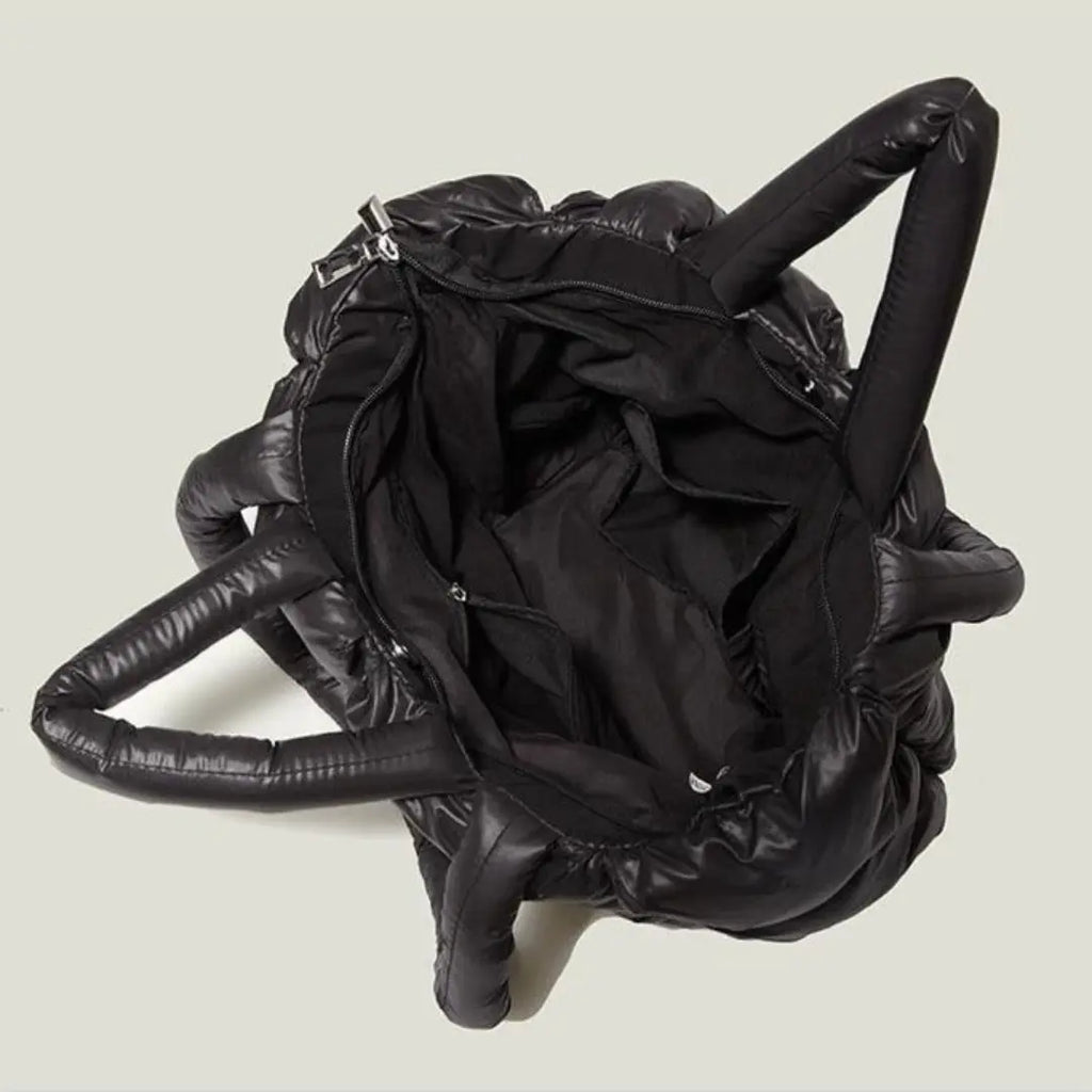 Genowefa Damska Pikowana Torebka Nylonowa | Lekka i Pojemna Butik Modowy