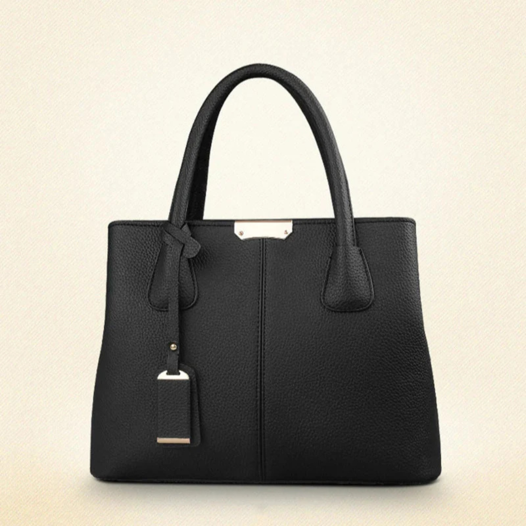 Bronya Elegancka Torebka Damska Do Ręki | Prostokątna Z Paskiem Butik Modowy