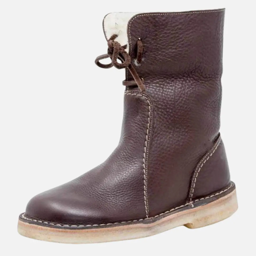 Stefcia Ocieplane Botki Zimowe Damskie | Polarowe i Antypoślizgowe Butik Modowy