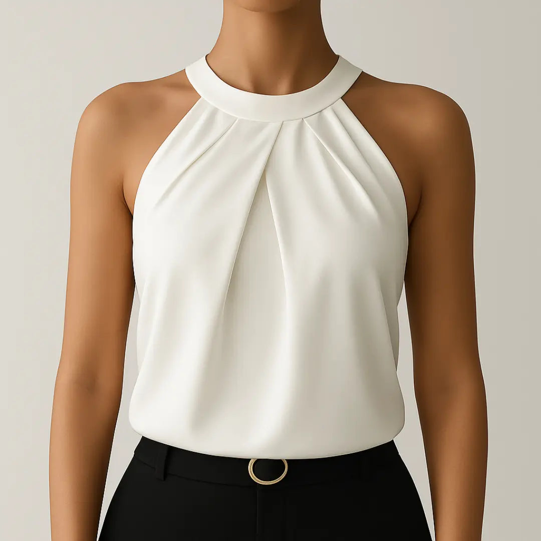 Isabella | Damska Elegancka Bluzka | Bez Rękawów Butik Modowy