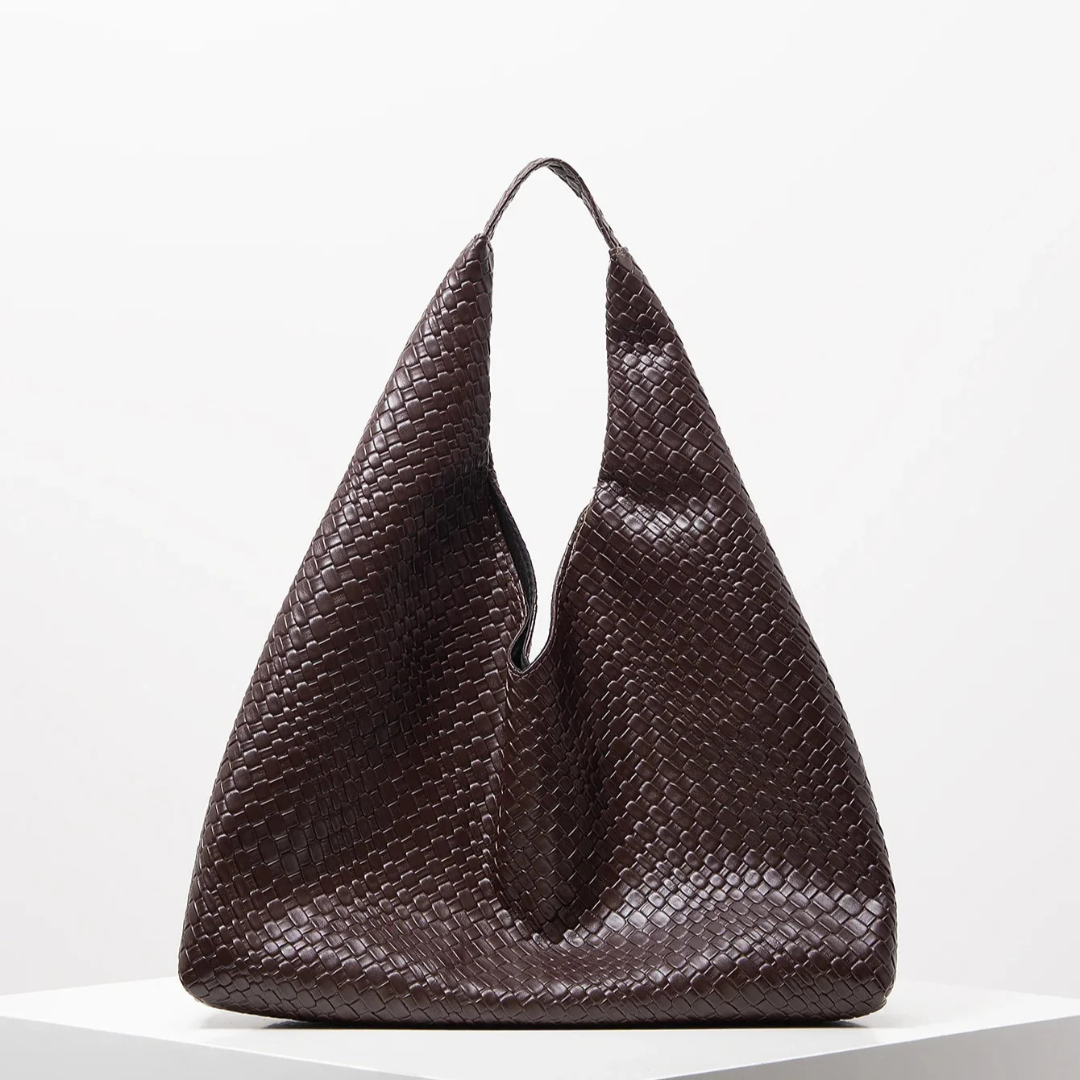 Pelcia Duża Torba Pleciona Damska | Stylowa Shopper Butik Modowy