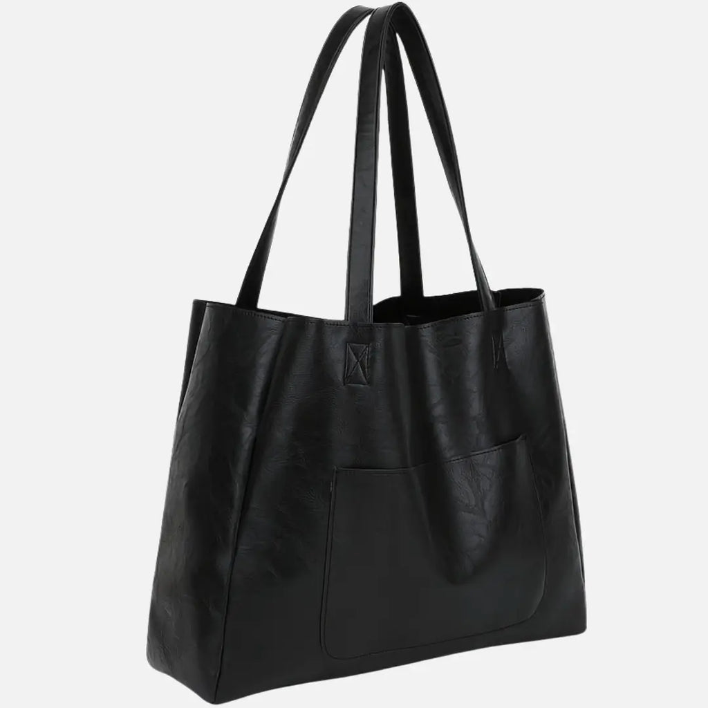 Nadezhda Damska Torebka Shopper ze Skóry PU | Minimalistyczna i Pojemna Butik Modowy