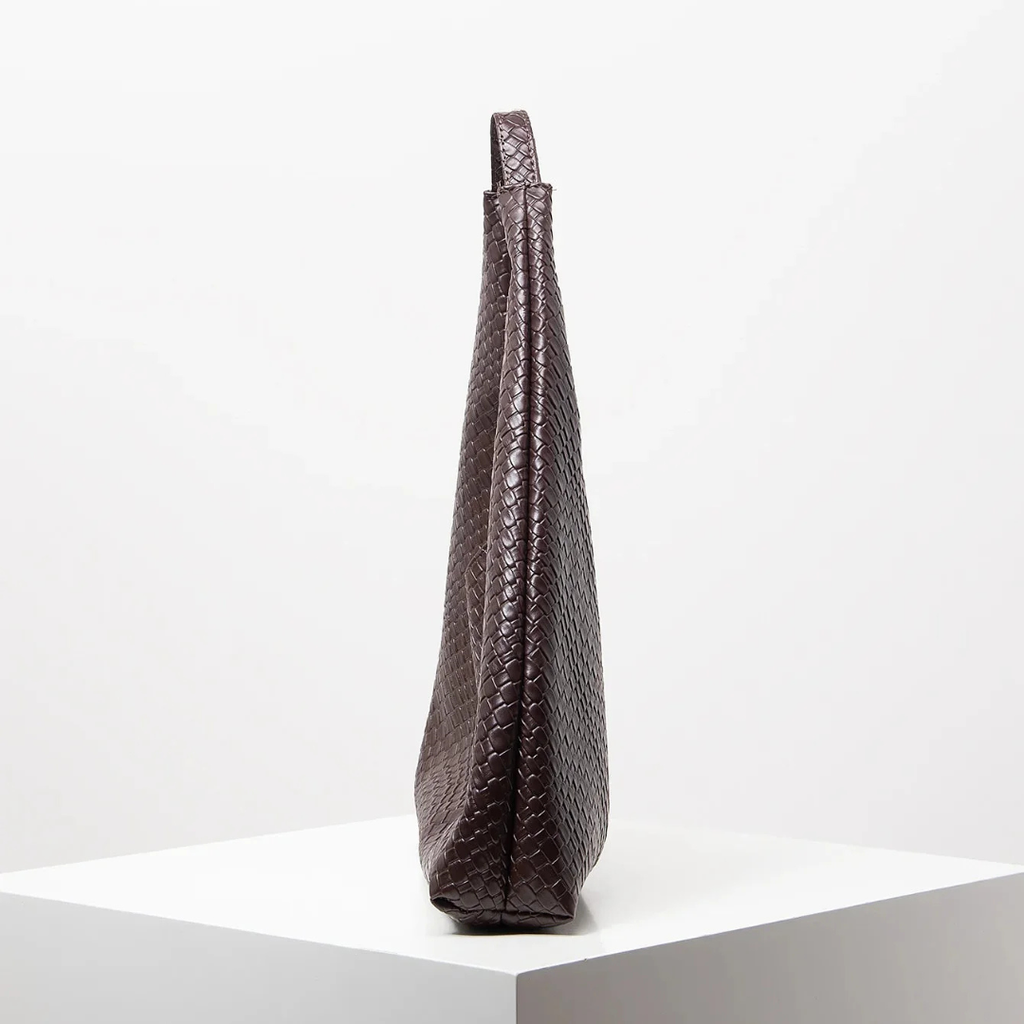 Pelcia Duża Torba Pleciona Damska | Stylowa Shopper Butik Modowy