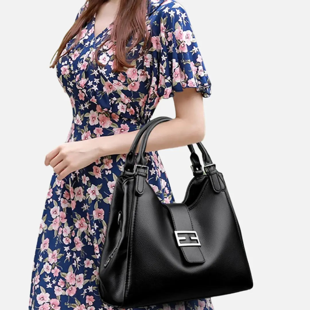 Petronela Damska Torebka Shopper ze Skóry Ekologicznej | Duża i Uniwersalna Butik Modowy