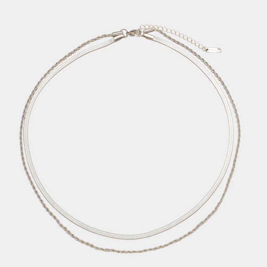 Lucyna Naszyjnik Warstwowy | Złoty i Wodoodporny