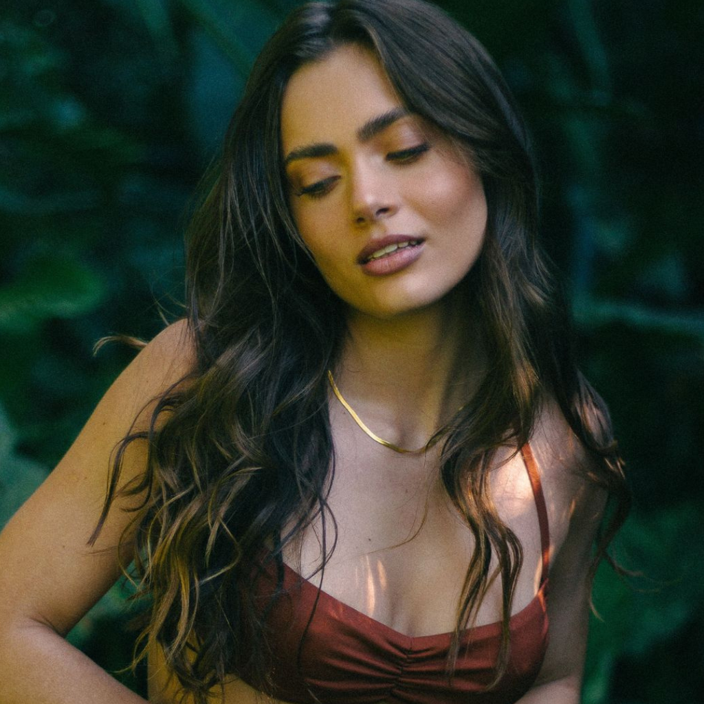 Amara Naszyjnik Herringbone | Złoty i Wodoodporny