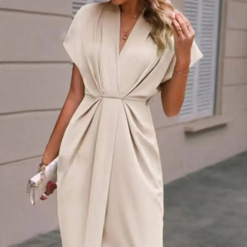 Adriana | Sukienka Damska Kopertowa Stylowa | Midi Butik Modowy