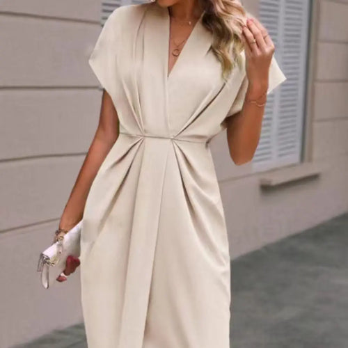 Adriana | Sukienka Damska Kopertowa Stylowa | Midi Butik Modowy