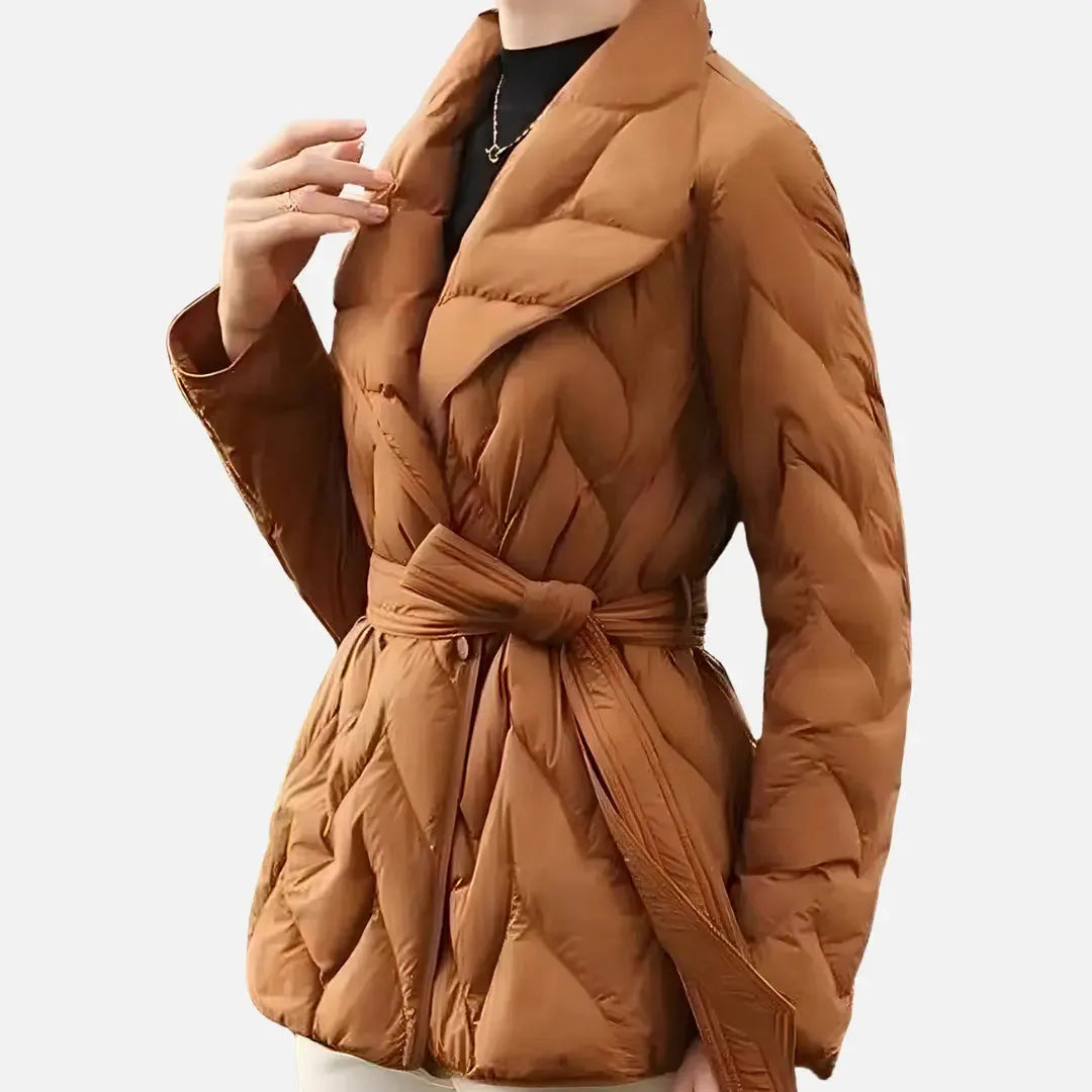 Agnieszka Damska Pikowana Kurtka Puchowa | Lekka i Elegancka Butik Modowy