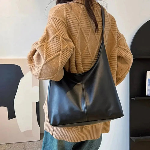 Alisia Damska Skórzana Torebka Shopper | Elegancka i Pojemna Butik Modowy