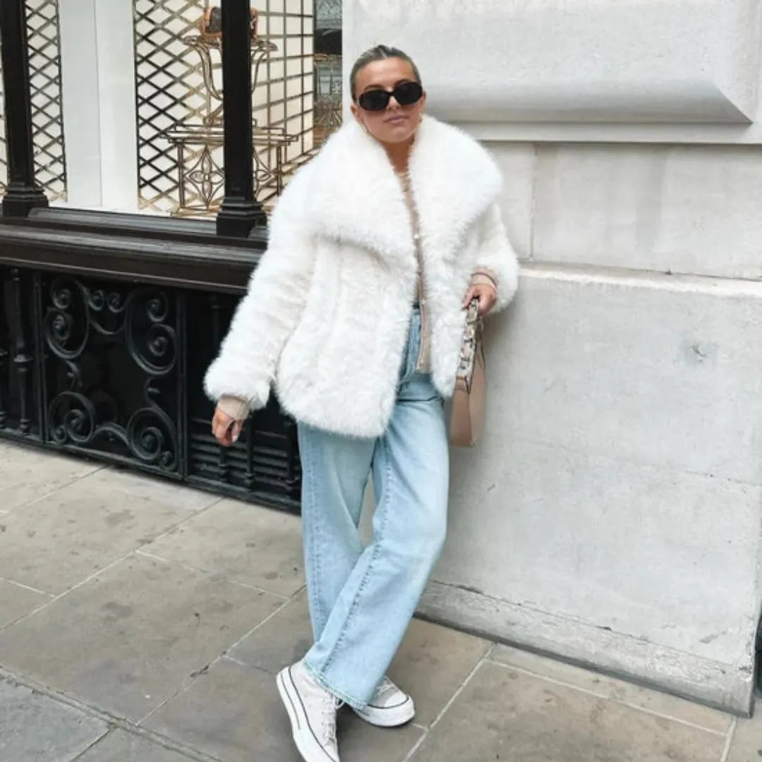 Alizala Krótki Płaszcz Damski | Lekki i Elegancki Butik Modowy