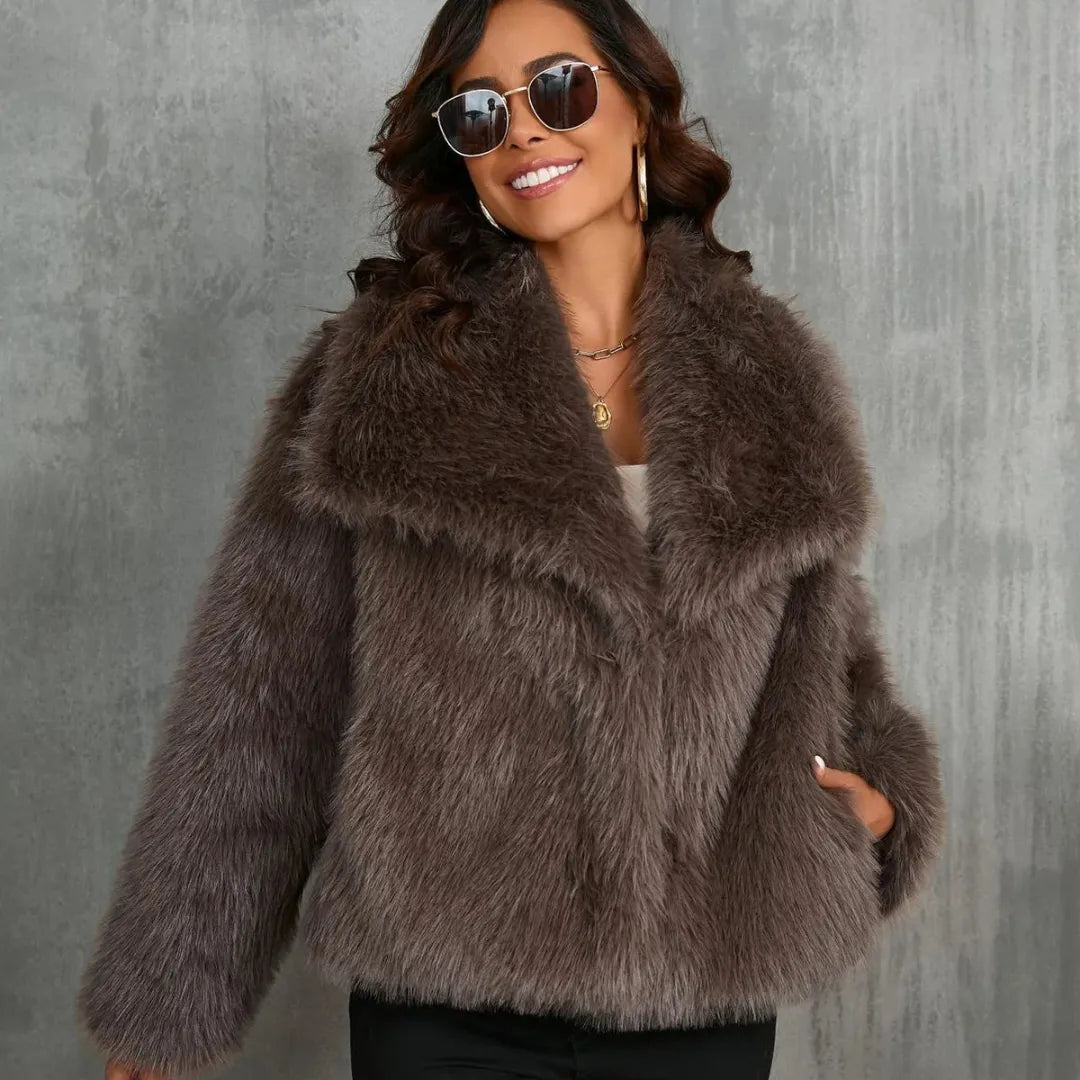 Alizala Krótki Płaszcz Damski | Lekki i Elegancki Butik Modowy