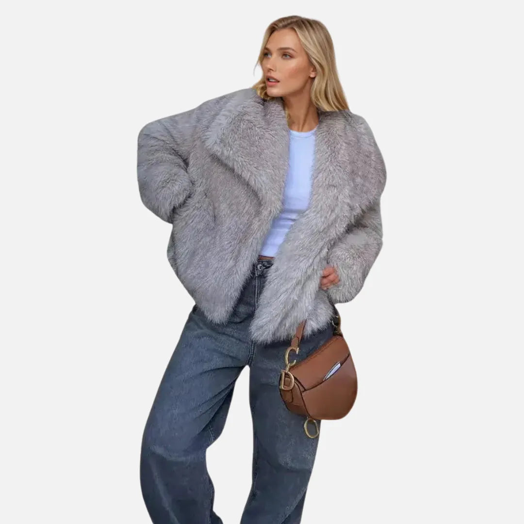 Anastazja Futrzana Kurtka Damska | Luksusowa i Ciepła Butik Modowy