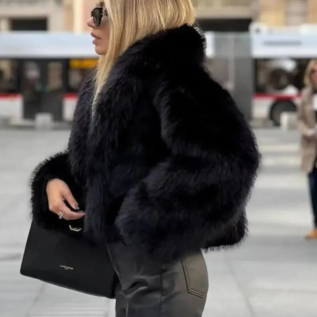Anastazja Futrzana Kurtka Damska | Luksusowa i Ciepła Butik Modowy