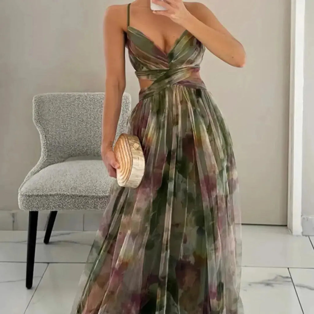 Ariana | Sukienka Damska Letnia Kwiatowa | Maxi Butik Modowy