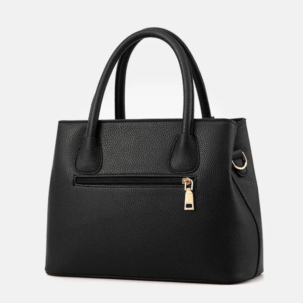 Bronya Elegancka Torebka Damska Do Ręki | Prostokątna Z Paskiem Butik Modowy