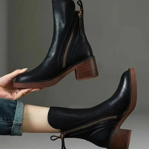 Celek Wysokie Botki Damskie | Eleganckie i Komfortowe Butik Modowy