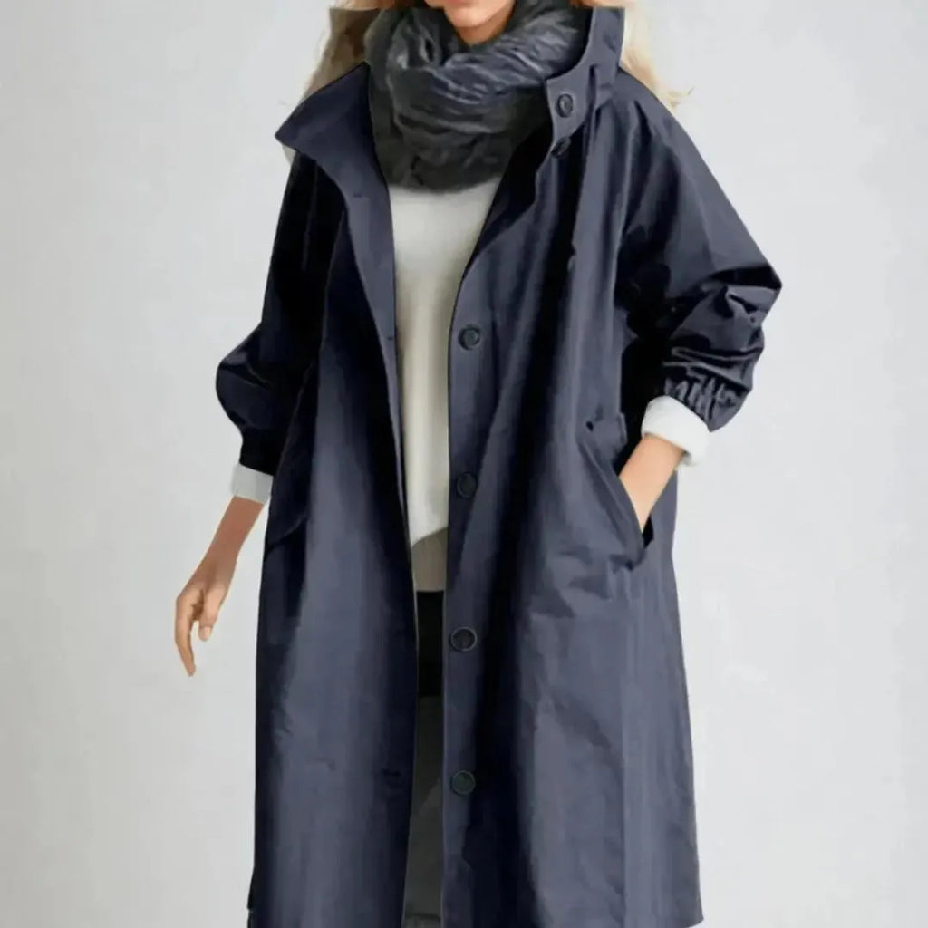 Celina | Damski Elegancki Płaszcz Przeciwdeszczowy | Wodoodporny Butik Modowy