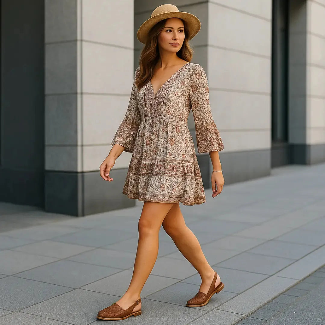 Chloe | Damskie Plecione Wsuwane Półbuty | Eleganckie Butik Modowy