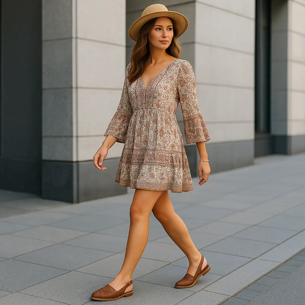 Chloe | Damskie Plecione Wsuwane Półbuty | Eleganckie Butik Modowy