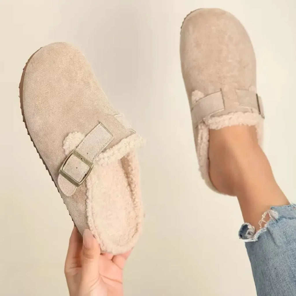 Delja Ciepłe Wsuwane Buty Damskie | Platforma i Komfort Butik Modowy