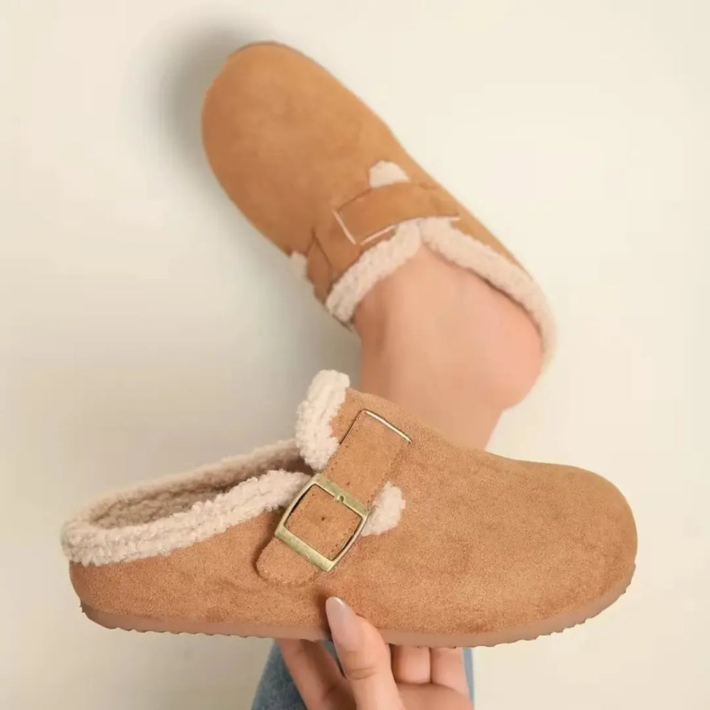 Delja Ciepłe Wsuwane Buty Damskie | Platforma i Komfort Butik Modowy