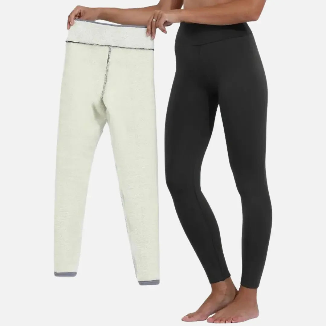 Edda | Ocieplane legginsy damskie | Wysoki stan Butik Modowy