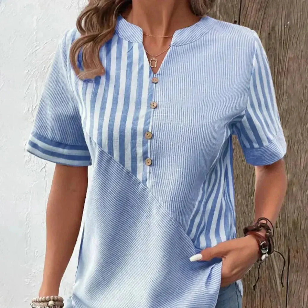 Ivana | Bawełniana bluzka damska | Luźny fason Butik Modowy