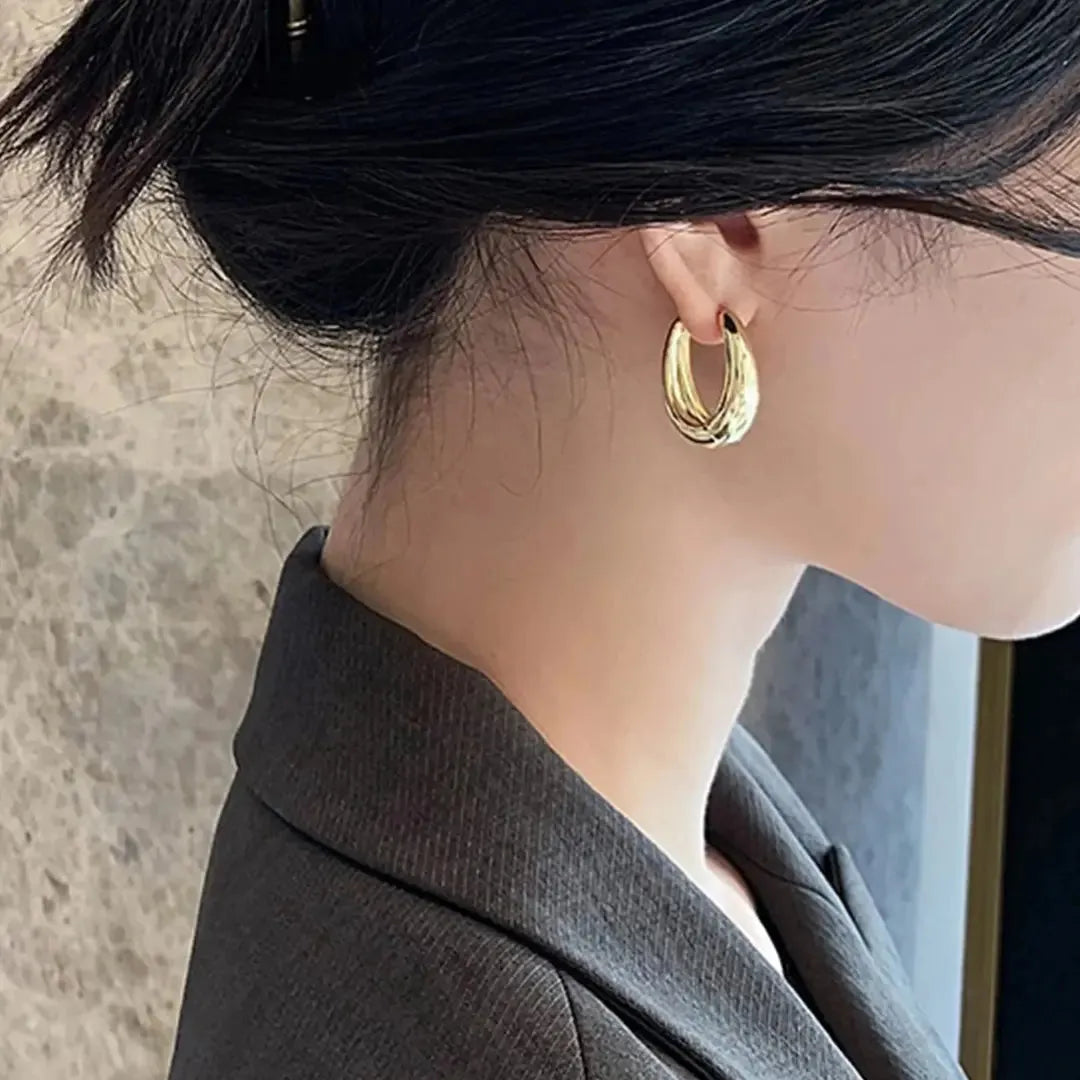 Jadwiga Damskie Kolczyki Koła Bolt | Nowoczesne i Eleganckie Butik Modowy