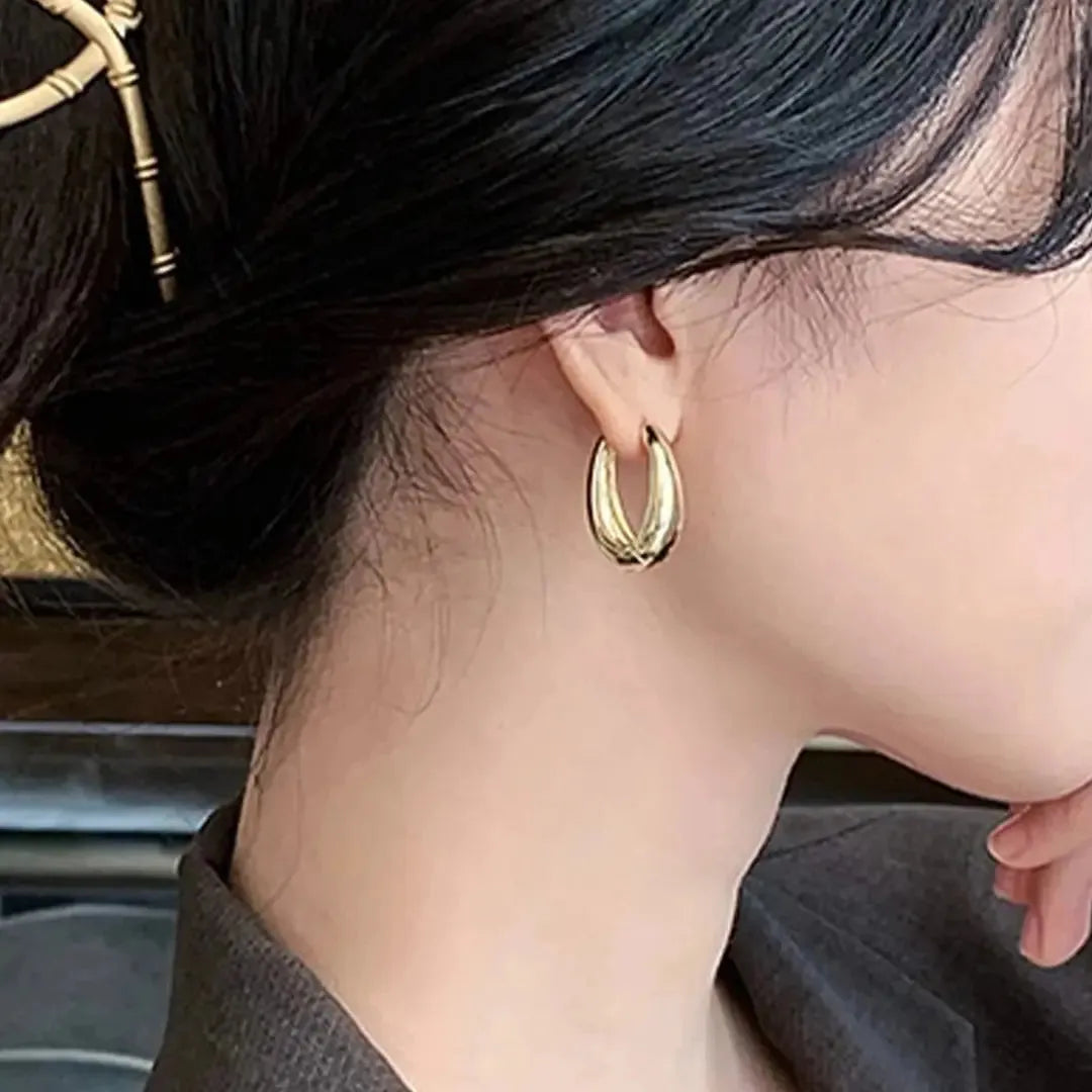 Jadwiga Damskie Kolczyki Koła Bolt | Nowoczesne i Eleganckie Butik Modowy