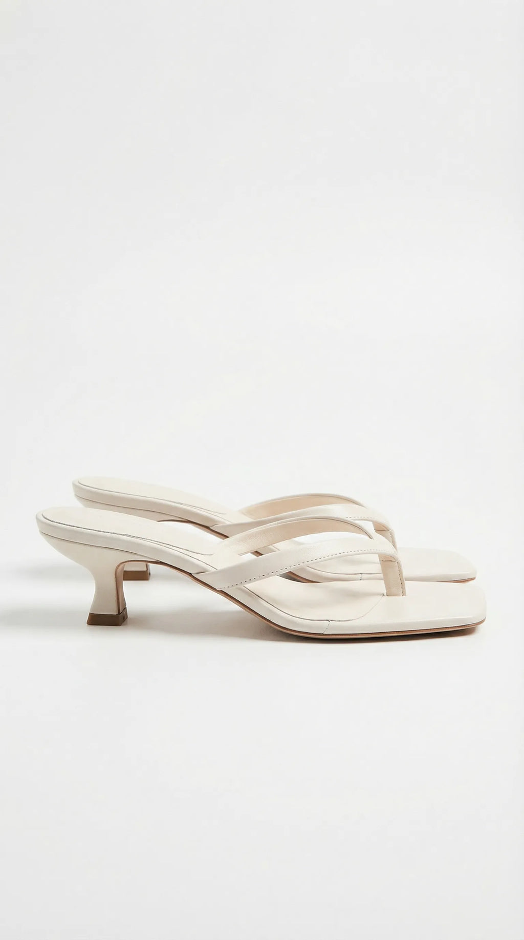 Jasmin Sandały Damskie | Skórzane, Obcas Kociak, Minimalistyczne Butik Modowy