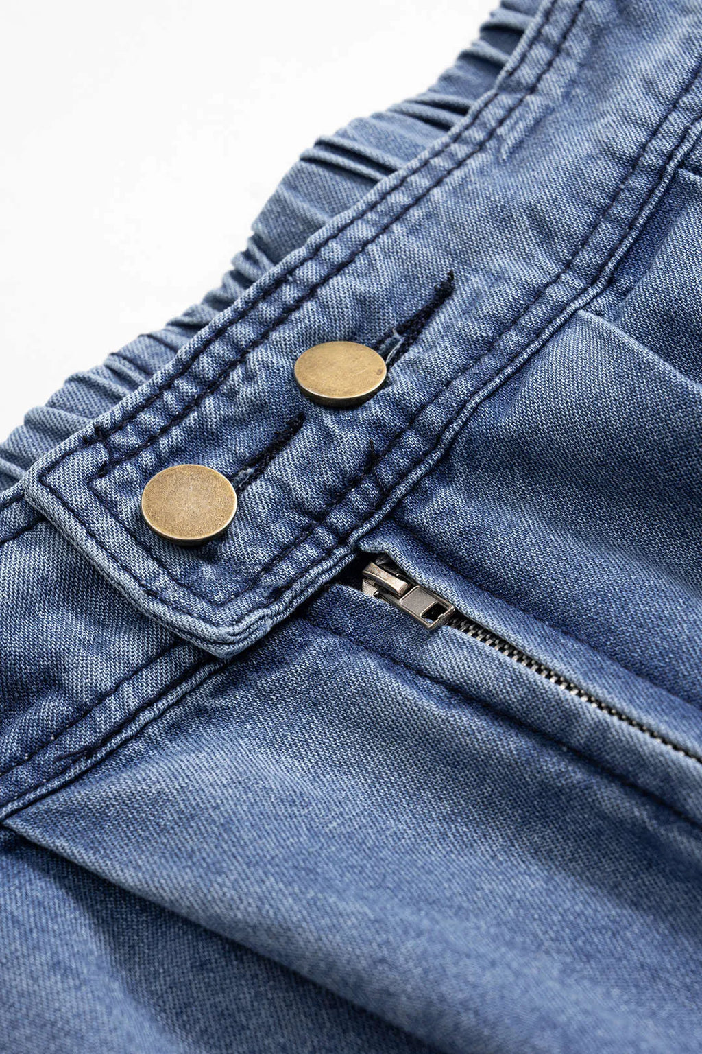 Kalina | Szerokie Jeansy Damskie Plisowane | Wysoki Stan Butik Modowy
