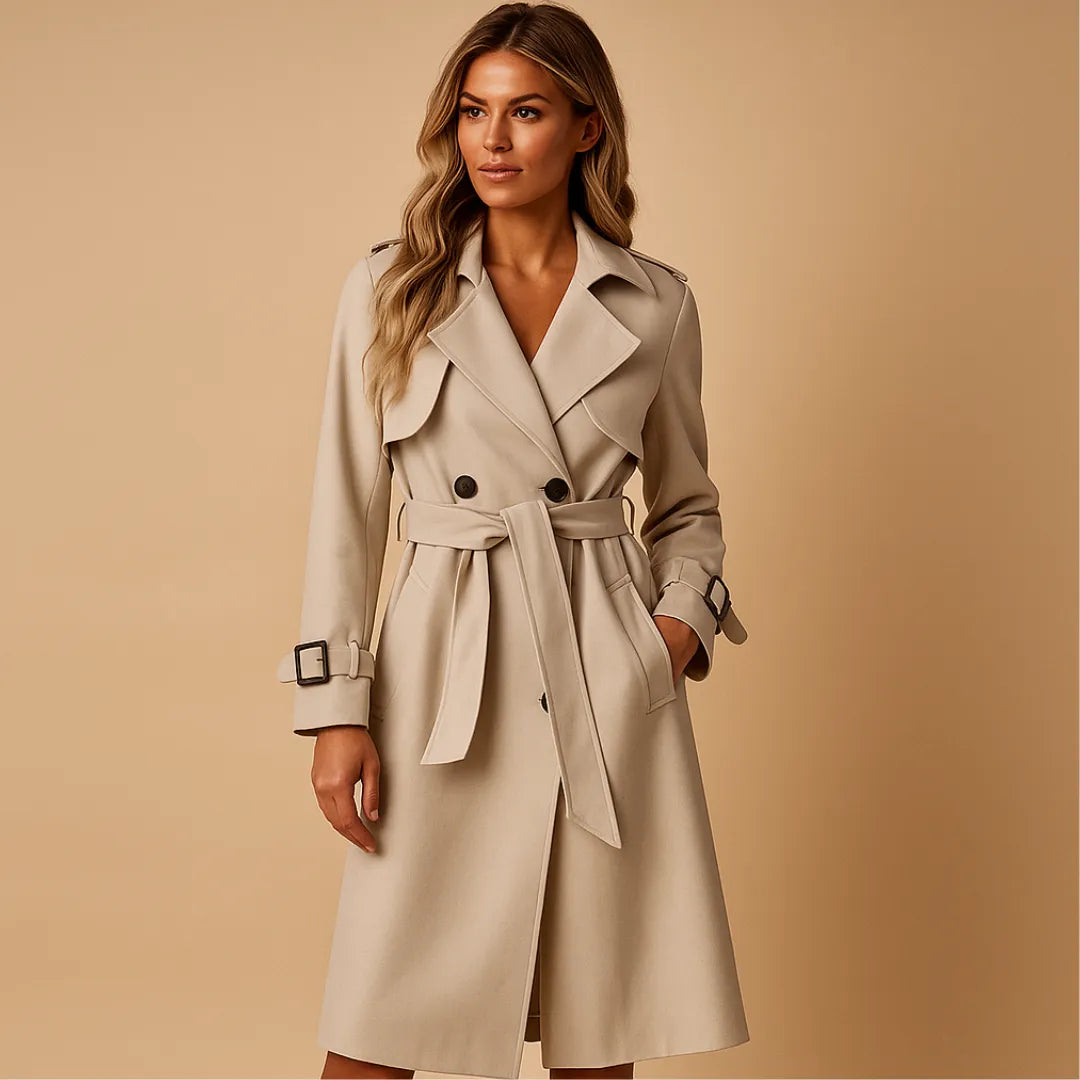 Klementyna | Taliowany płaszcz damski | Zimowa elegancja Butik Modowy